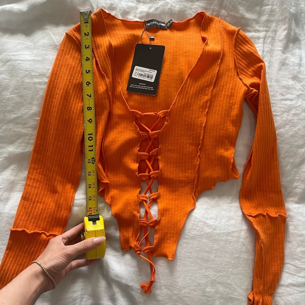 Orange Missguided Top - Picture 4 of 7